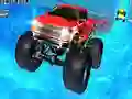 Gêm Water Surfer Vertical Ramp Monster Truck ar-lein