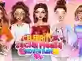 Gêm Celebrity Social Media Adventure ar-lein