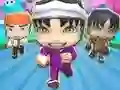 Gêm Chibi Fall Guys Run Knockdown ar-lein