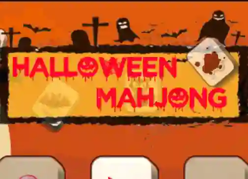 Gêm Halloween Mahjong 2 ar-lein