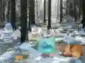 Gêm Winter Wonderland Forest Adventure ar-lein
