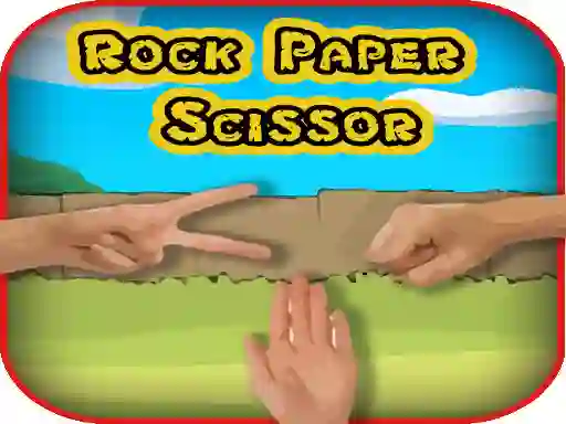 Gêm Rock Paper Scissor ar-lein