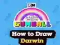 Gêm The Amazing World of Gumball How to Draw Darwin ar-lein