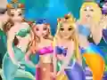 Gêm Princess Mermaid Style Dress Up ar-lein
