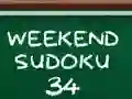 Gêm Weekend Sudoku 34 ar-lein