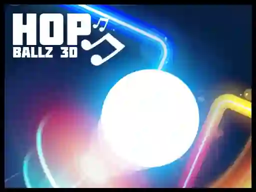 Gêm Hop Ballz 3D ar-lein