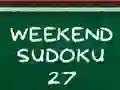 Gêm Weekend Sudoku 27 ar-lein