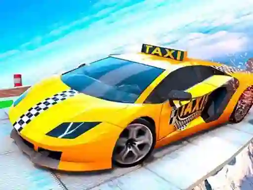 Gêm Real Taxi Car Stunts 3d ar-lein