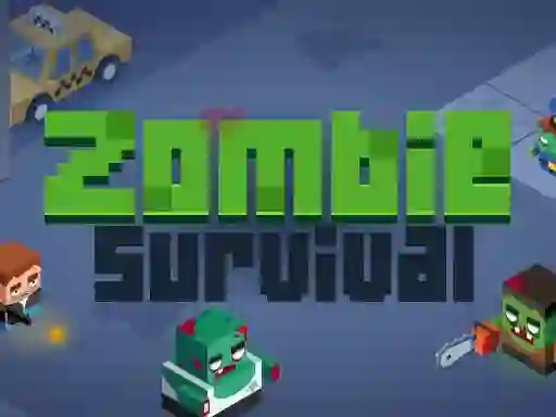 Gêm Zombie survival ar-lein