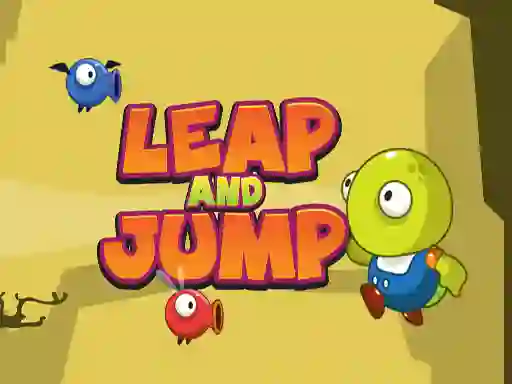 Gêm Leap and Jump ar-lein