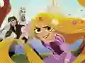 Gêm Tangled The Series Jigsaw ar-lein