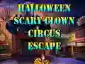 Gêm Halloween Scary Clown Circus Escape ar-lein