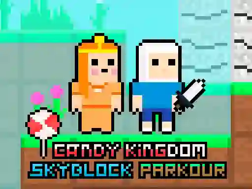Gêm Candy Kingdom Skyblock Parkour ar-lein