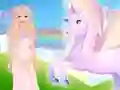 Gêm Girl And The Unicorn ar-lein