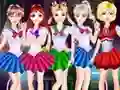 Gêm Sailor Girl Battle Outfit ar-lein