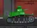 Gêm Tanks 2D: Tank Wars ar-lein