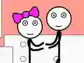 Gêm Stickman Jailbreak - Love Story ar-lein