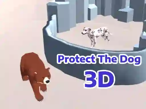 Gêm Protect The Dog 3d ar-lein