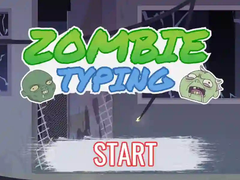 Gêm Zombie Typing ar-lein