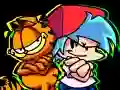 Gêm Funkin' On a Monday with Garfield the cat ar-lein