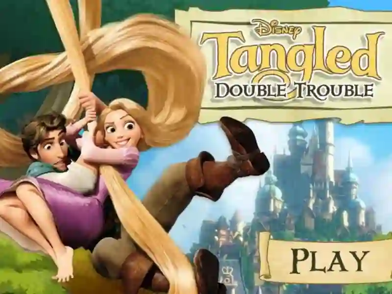 Gêm Disney Tangled Double Trouble ar-lein