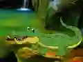 Gêm Crocodile Waterfalls Forest Escape ar-lein