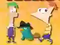 Gêm Phineas and Ferb Hidden Stars ar-lein