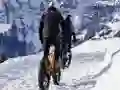 Gêm Mountain Bikes Jigsaw ar-lein