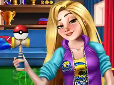 Gêm Princess Kendama Battle ar-lein