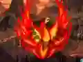 Gêm Volcanic Land Phoenix Bird Escape ar-lein