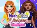 Gêm Moon vs Sun Princess Fashion Battle ar-lein