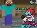 Gêm Friday Night Funkin' VS Steve from Minecraft ar-lein