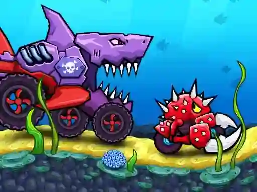 Gêm Car Eats Car: Underwater Adventure ar-lein