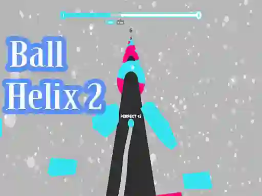 Gêm Ball Helix 2 ar-lein