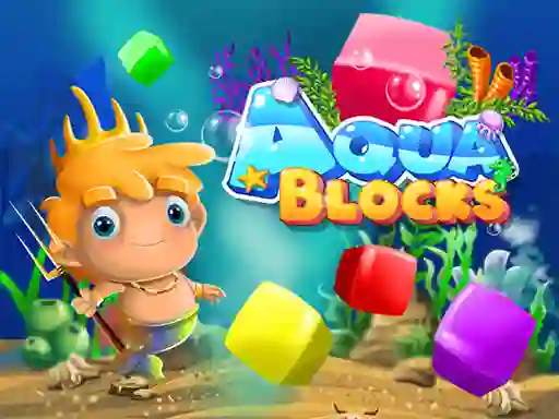Gêm Aqua blocks ar-lein