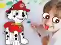 Gêm Coloring Book: PAW Patrol ar-lein
