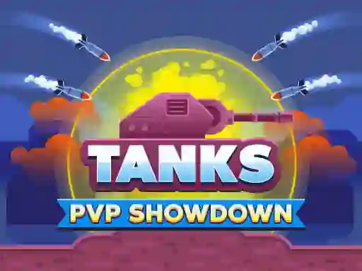 Gêm Tanks PVP Showdown ar-lein