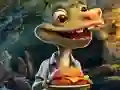 Gêm Chef Lizard Escape ar-lein