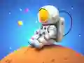 Gêm Coloring Book: Spaceman Sitting ar-lein