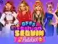 Gêm BFFs Fashion Sequin Addict ar-lein