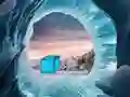 Gêm Winter Ice Cave Escape ar-lein