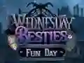 Gêm Wednesday Besties Fun Day ar-lein