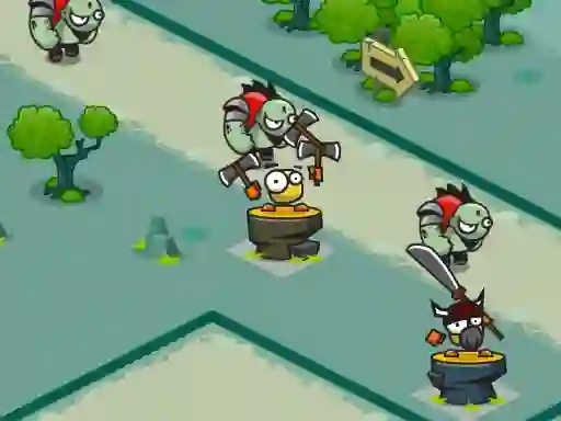 Gêm King Bird Tower Defense ar-lein
