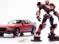 Gêm Coloring Book: Robot And Car ar-lein