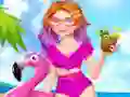 Gêm Malibu Vibes Princess On Vacation ar-lein