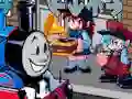 Gêm FNF: Big Engine Brawl ar-lein