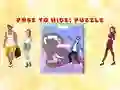 Gêm Pose To Hide Puzzle ar-lein