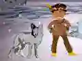 Gêm Tribe Boy And Wolf (conculsion) ar-lein