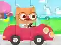 Gêm Jigsaw Puzzle: Driving Car ar-lein