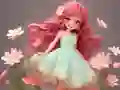 Gêm Coloring Book: Flower Dress ar-lein